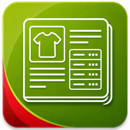 Catalogo e dati prodotto