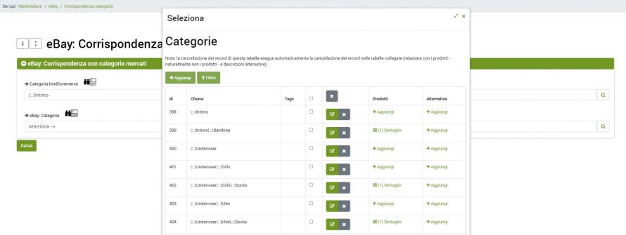 thumb ebay corrispondenze categorie mercati add