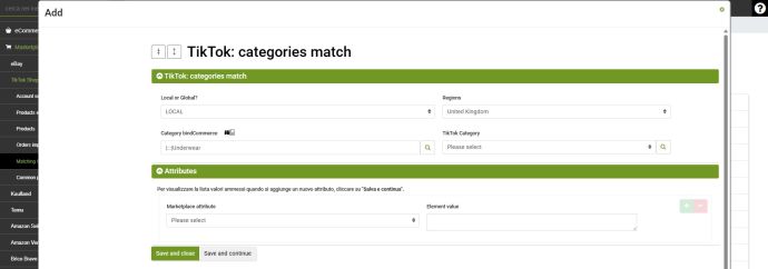 tiktok tutorial categories match add