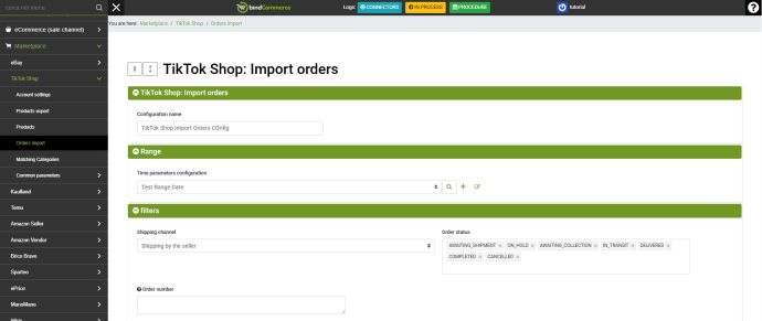 tiktok tutorial import orders