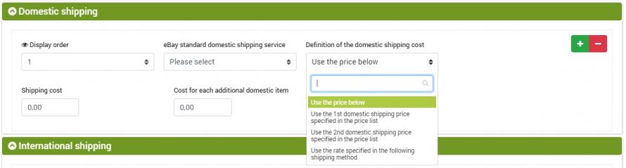 thumb ebay sales conditions shipping domestic cost