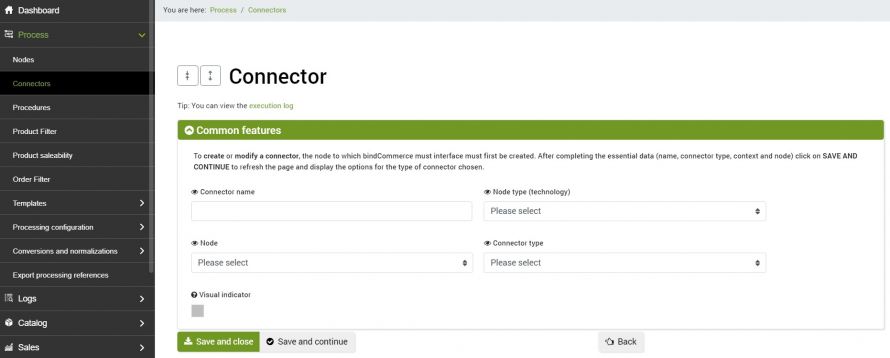 thumb template create connector