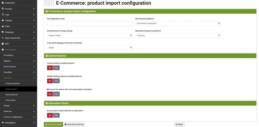 thumb opencart import products